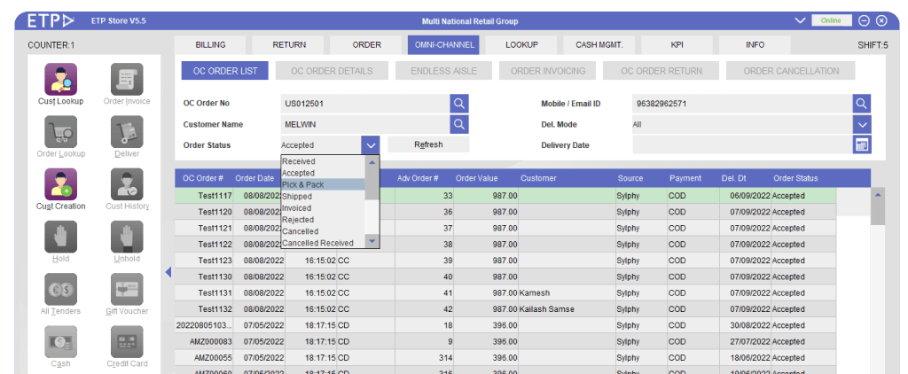 Omni-channel Retail