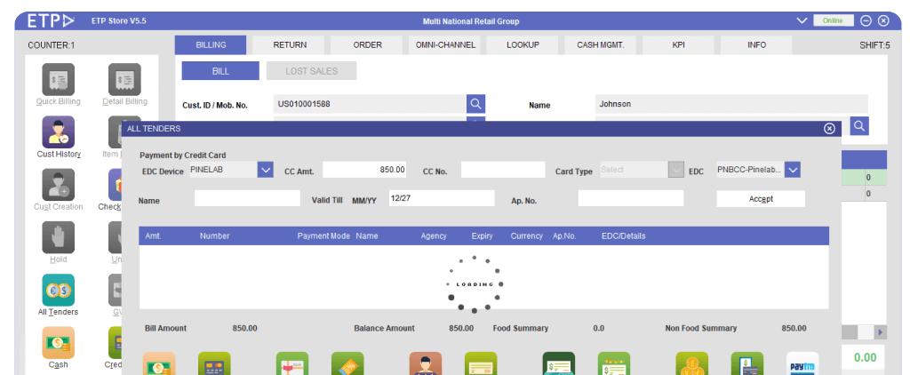 Payment Systems Integration
