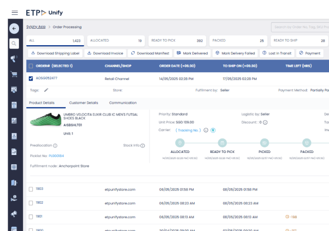 Smart Order Management